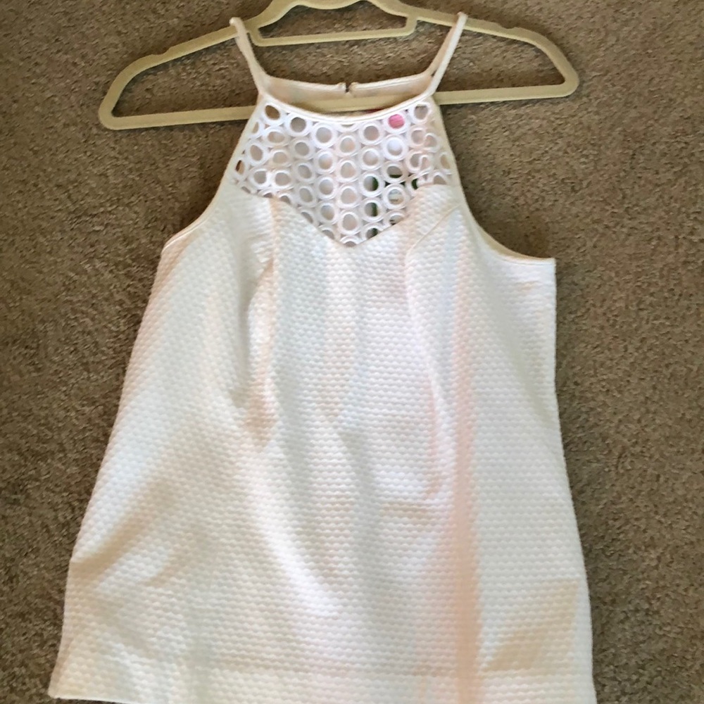 Lilly Pulitzer resort white Larina top. NWT